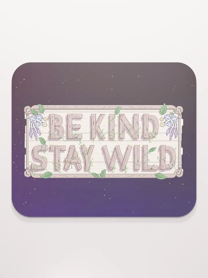 Nighttime Be Kind Stardew Inspired Mousepad product image (2)