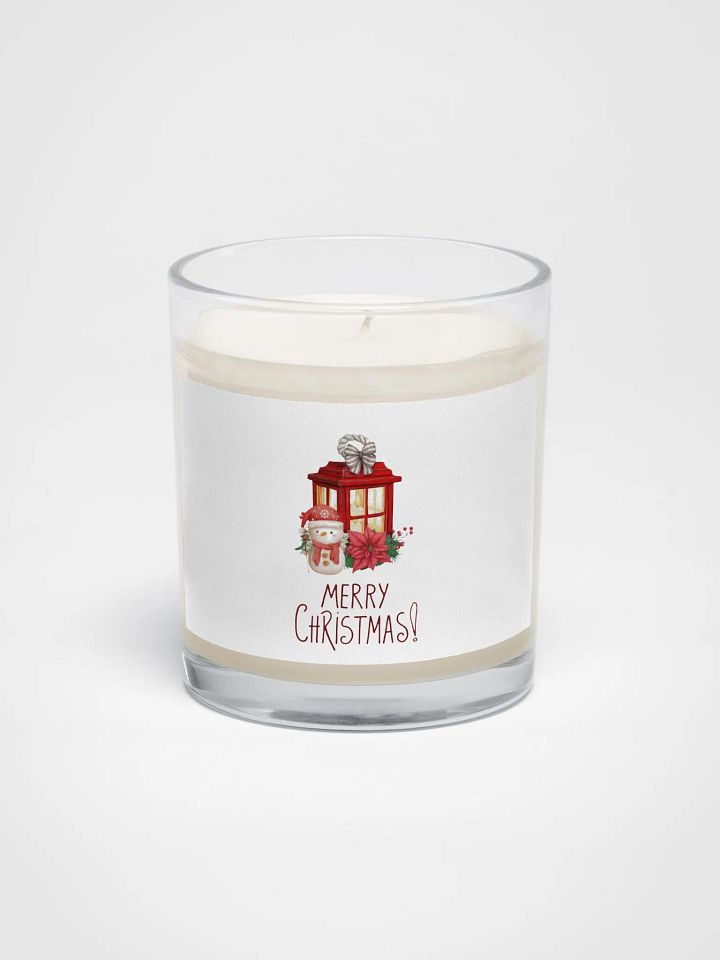 Festive Snowman Soy Wax Candle product image (1)