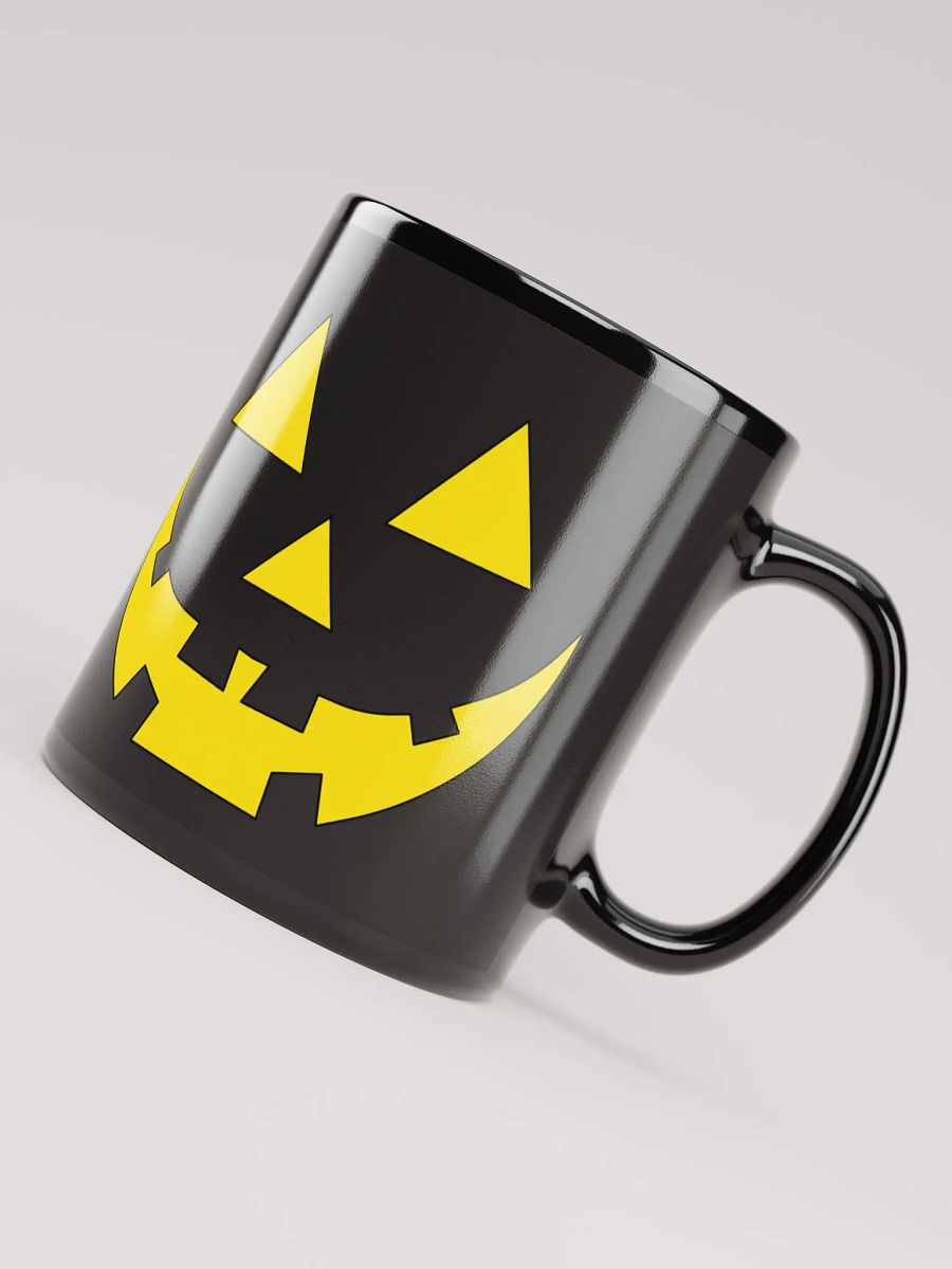 Black Halloween Jack o Lantern Mug! product image (4)
