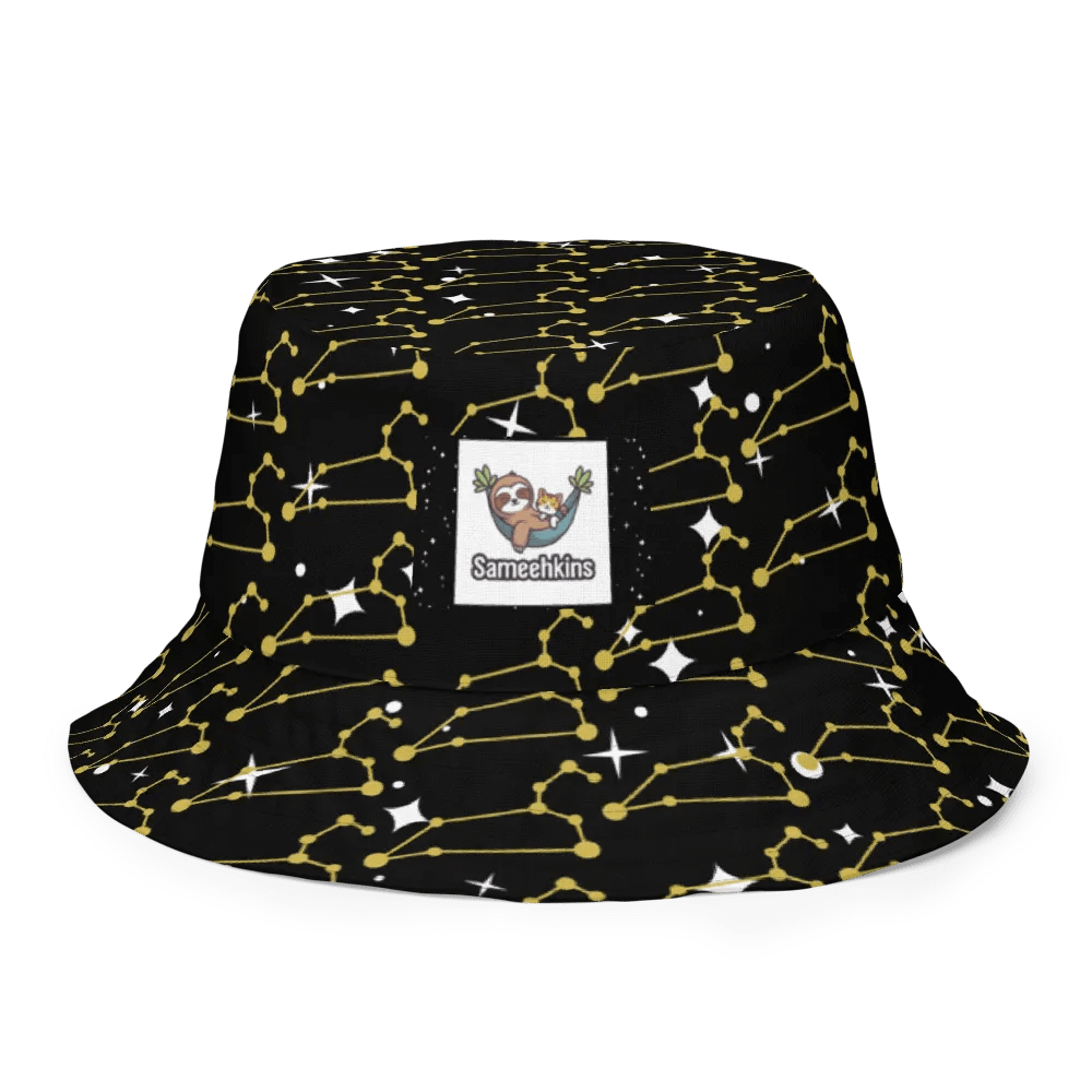 Celestial Leo Connections Reversible Bucket Hat product image (2)