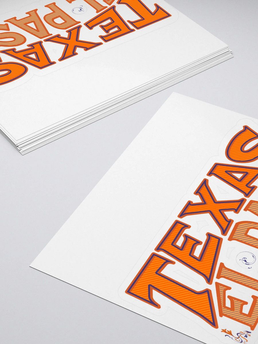 Bold Texas El Paso Sticker product image (4)