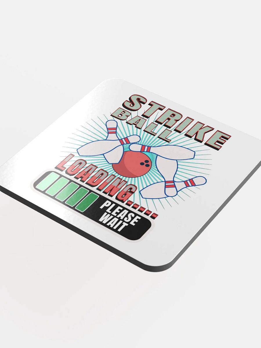 Strike Ball Loading Bowling Cork Coaster Set product image (4)
