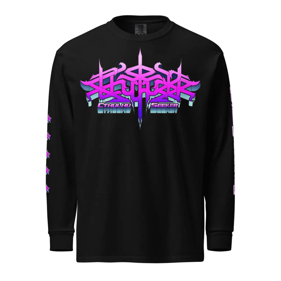 CthulhuSeeker Synthwave -Ver. 1- Longsleeve product image (1)