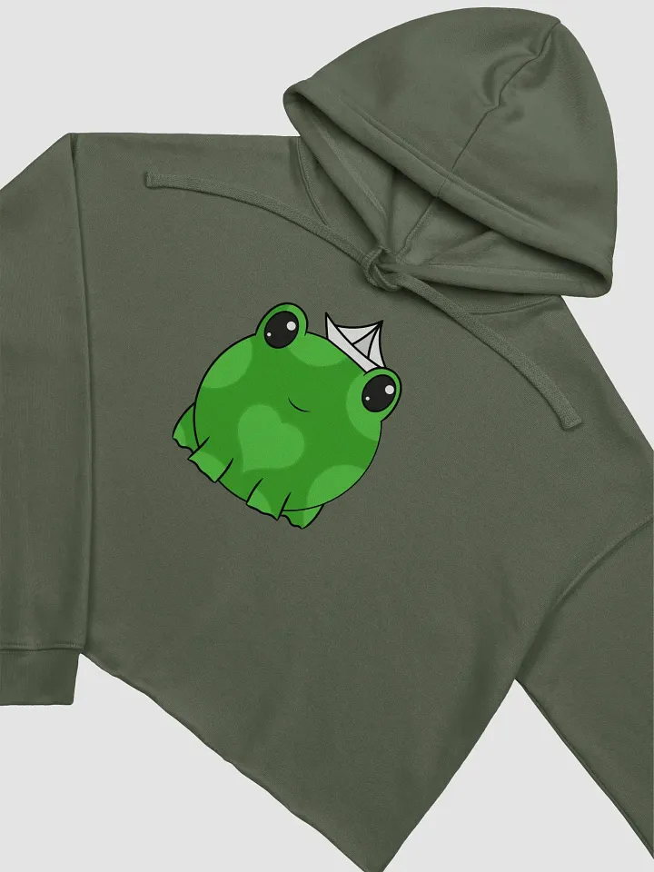 Captain Heart Fleece Crop Hoodie product image (2)