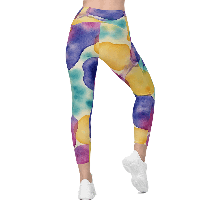Barry Grady 'Blossom Breeze' Crossover Leggings product image (2)
