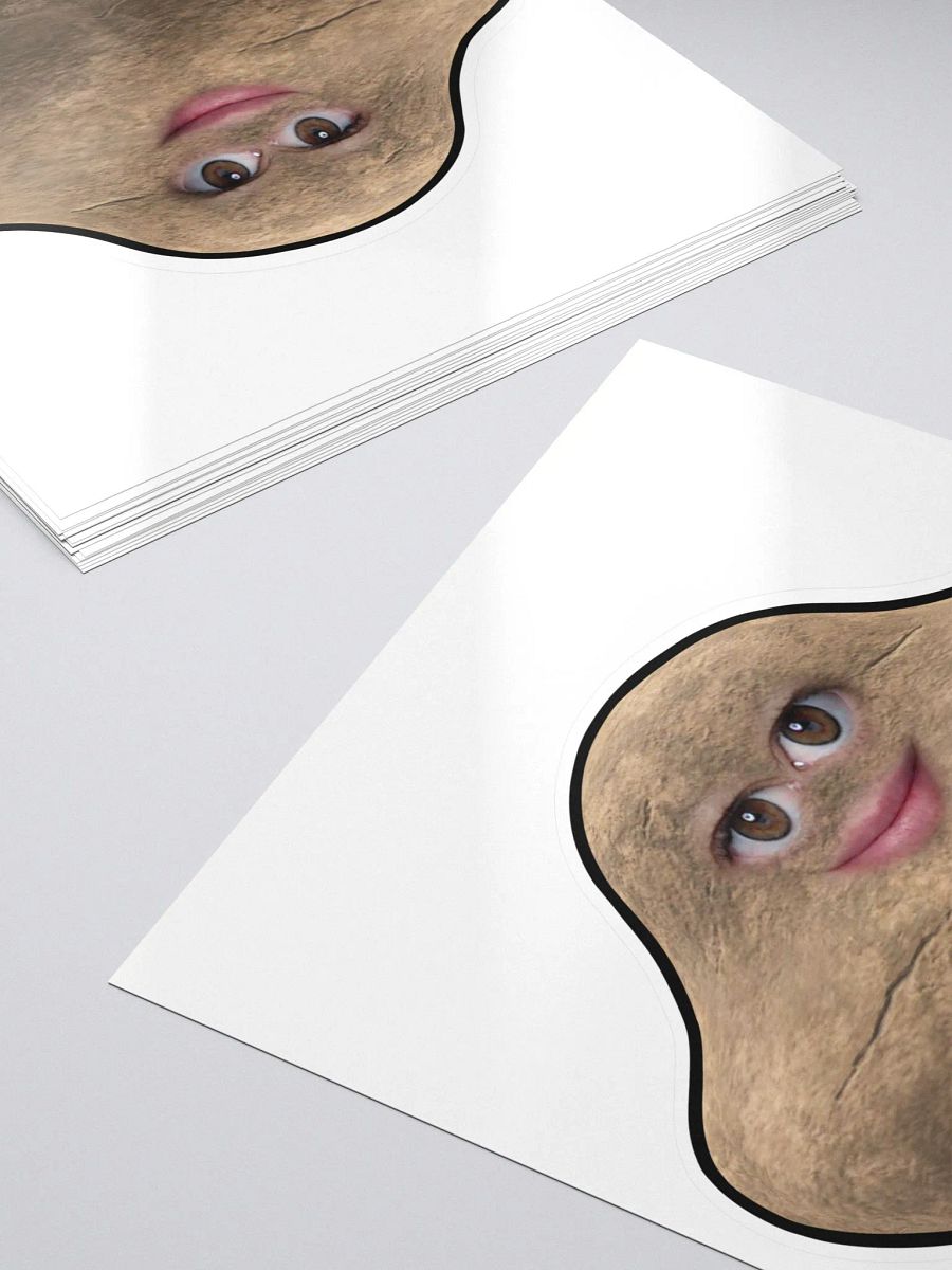 Close Smile Buff Tato Sticker product image (5)
