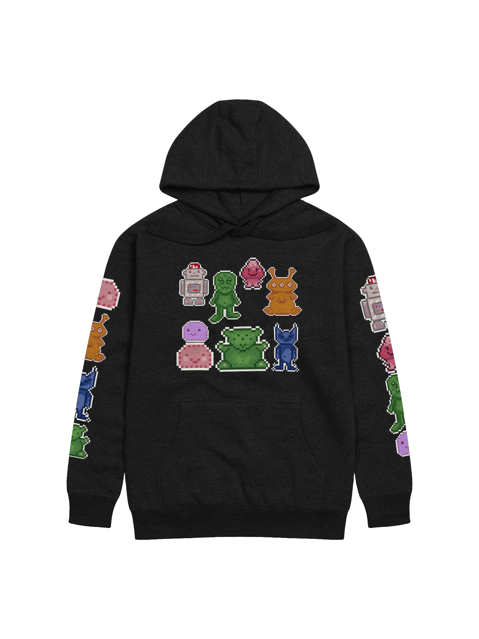 Outta Space Pixels (Aliens) hoodie product image (7)