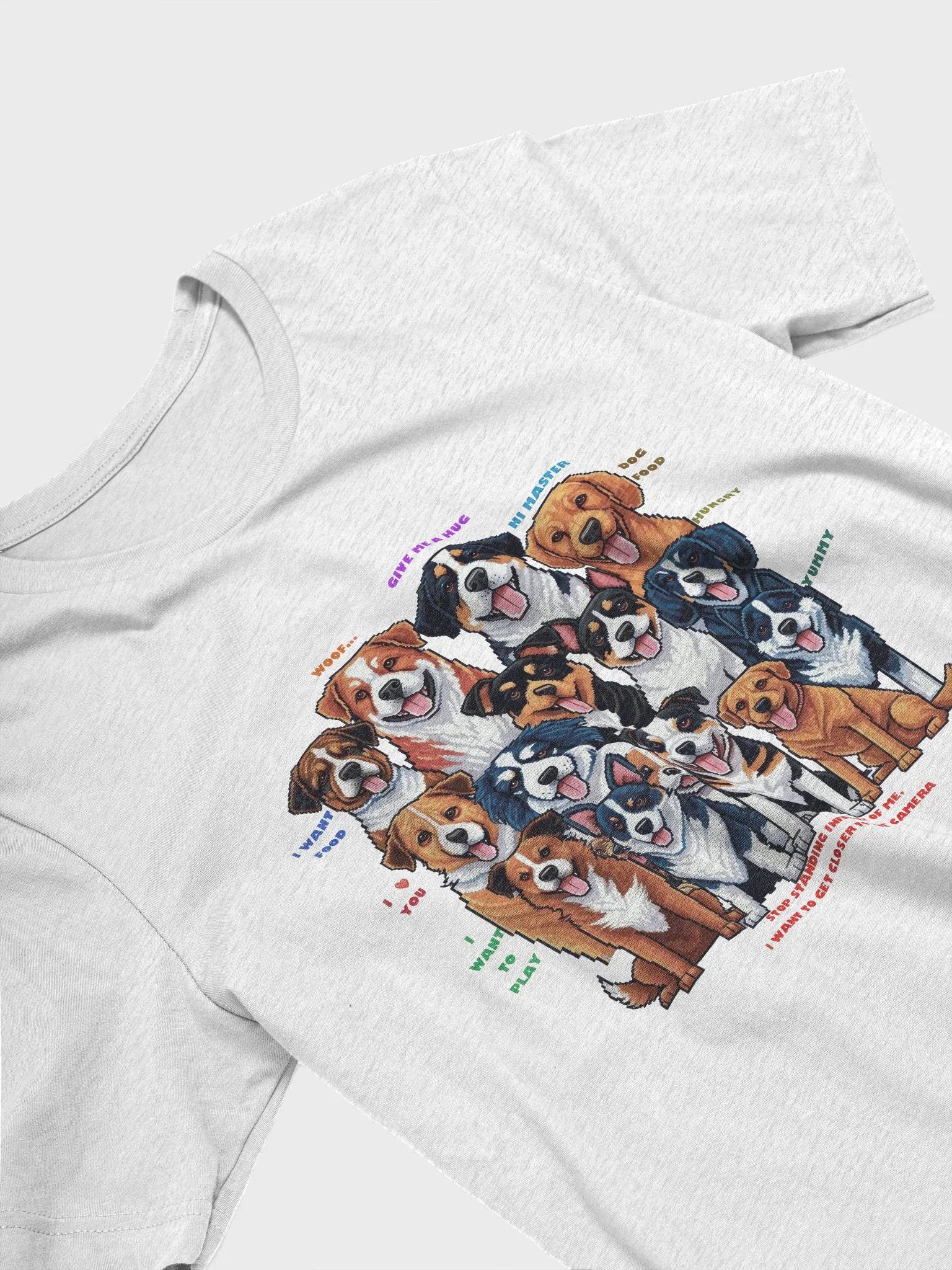 Canine Comedy Pixel Art Tee product image (3)