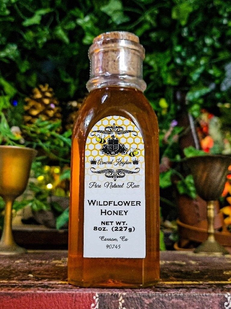 The Armored Kingdom Wildflower Honey Bottle product image (2)