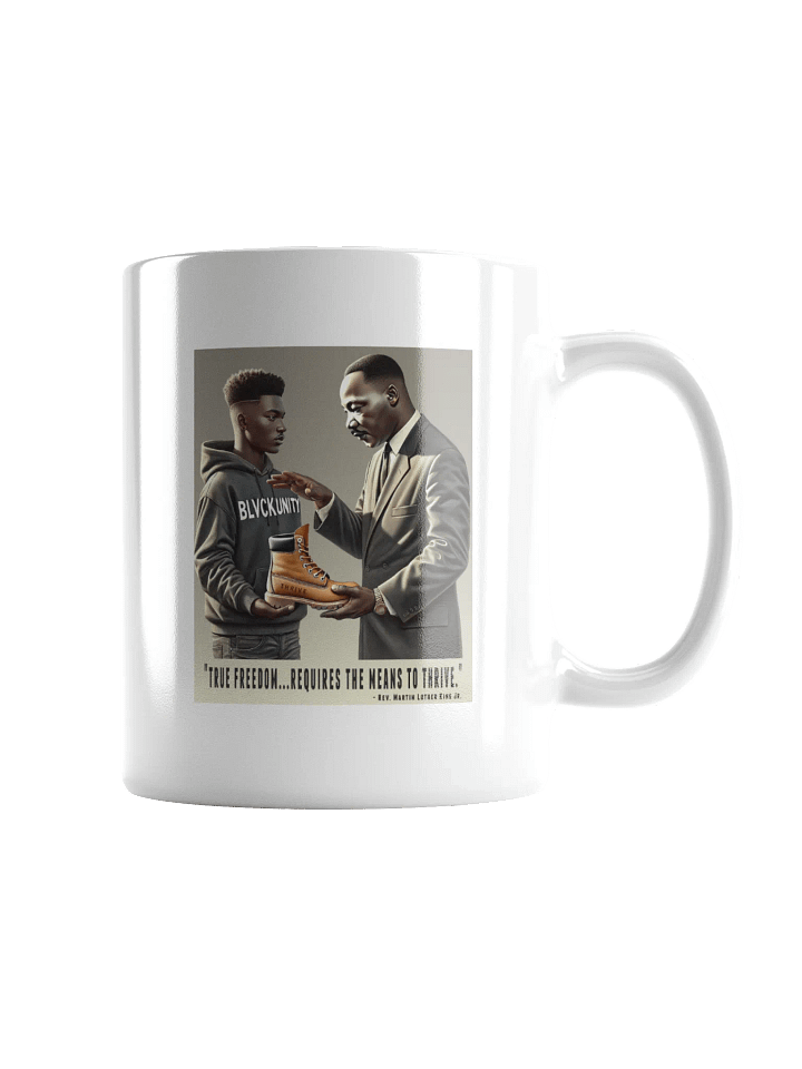BLVCKUNITY. "True Freedom" Coffee Mug – Sip, Reflect, Thrive product image (3)