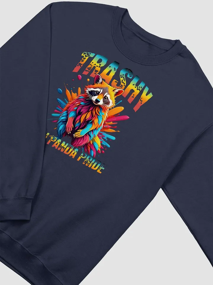 Trashy Trash Panda Pride Crewneck Sweatshirt product image (14)