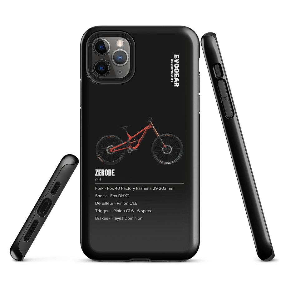 Black Zerode G3 iPhone Case product image (5)