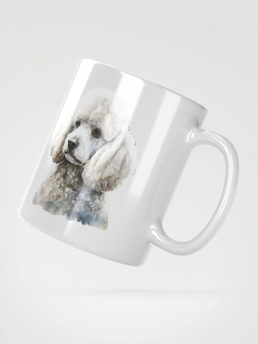 White Poodle Coffee Mug product image (2)