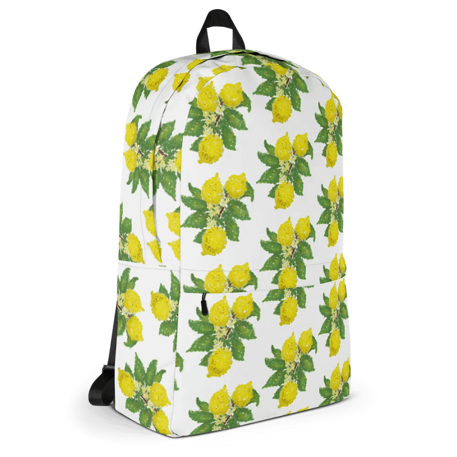 Lemon Love All-Over Backpack product image (5)