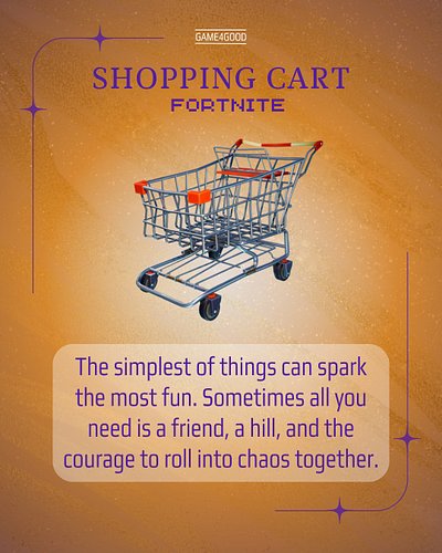 🛒 Black Friday Pro Tip: channel the Fortnite Shopping Cart—buddy up, pick a line, and don’t wipe out your shields (or budget)...