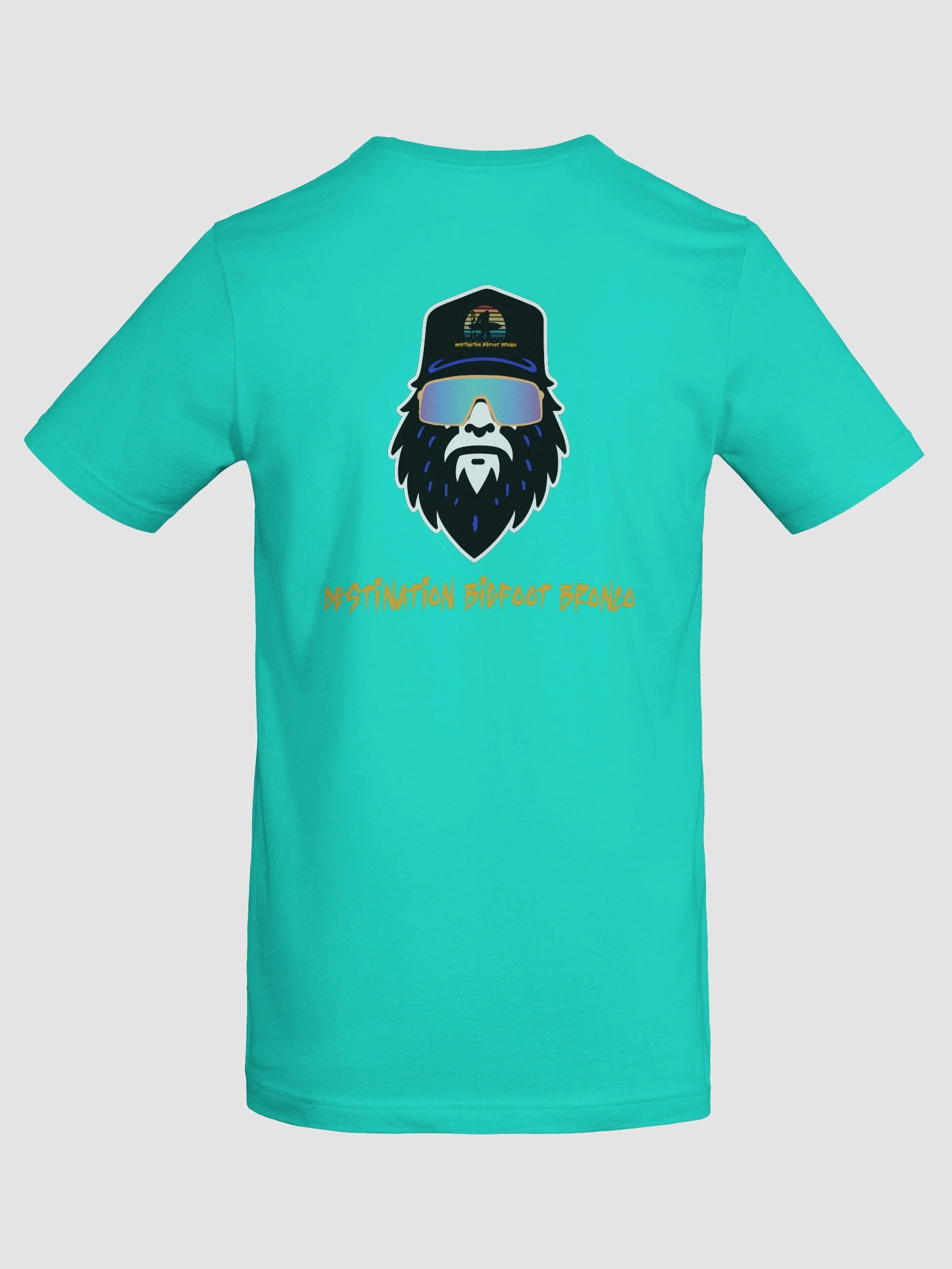Destination Bigfoot Bronco Bigfoot T-Shirt (Teal) product image (8)