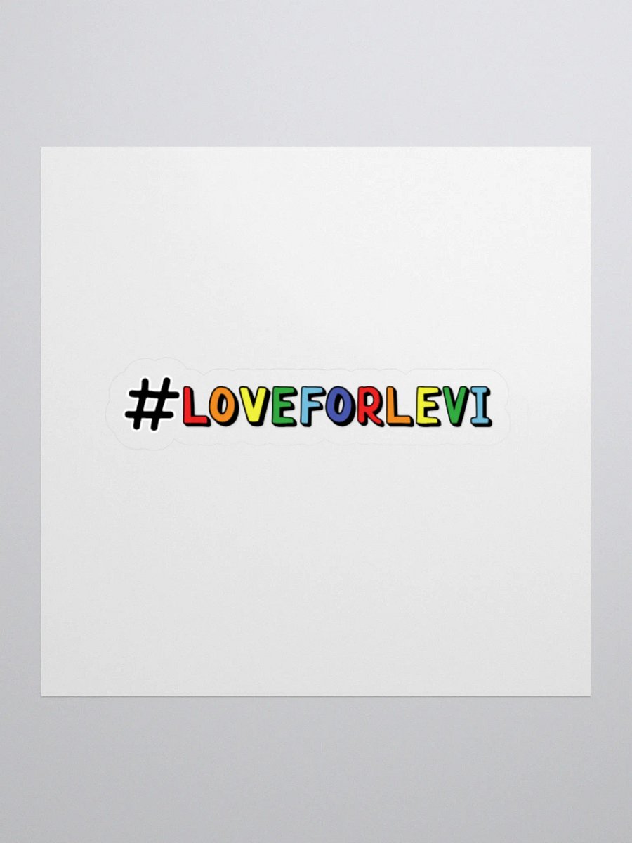 Love For Levi Sticker product image (1)