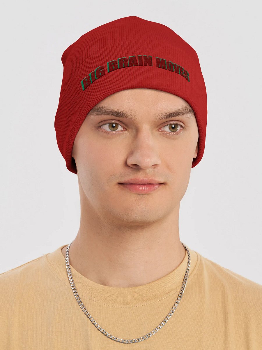 Big Brain Moves Knit Beanie product image (28)