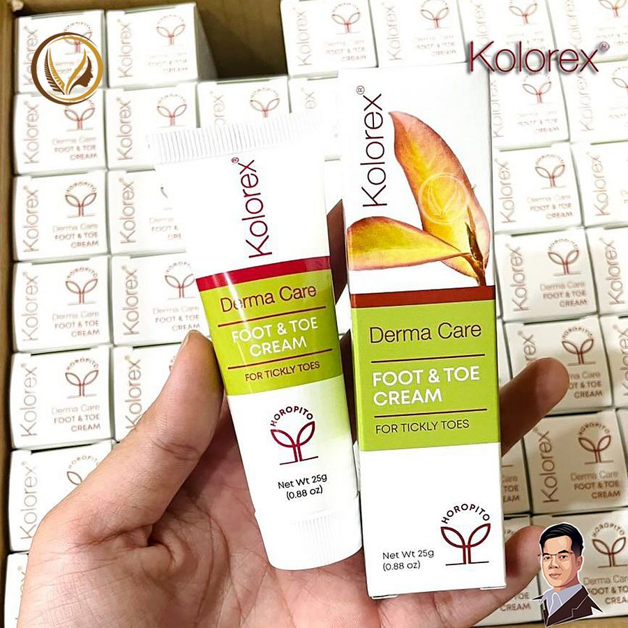 Kem trị nấm móng tay chân, trị hôi chân Kolorex Derma Care Foot & Toe Cream 25g product image (5)