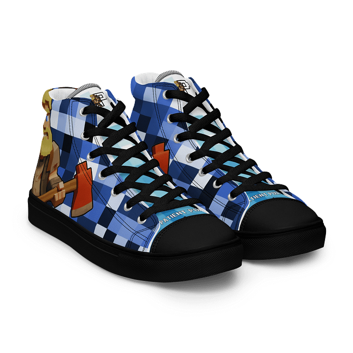 Patient PixelZ High Tops (Pixel Ocean) Mens product image (2)