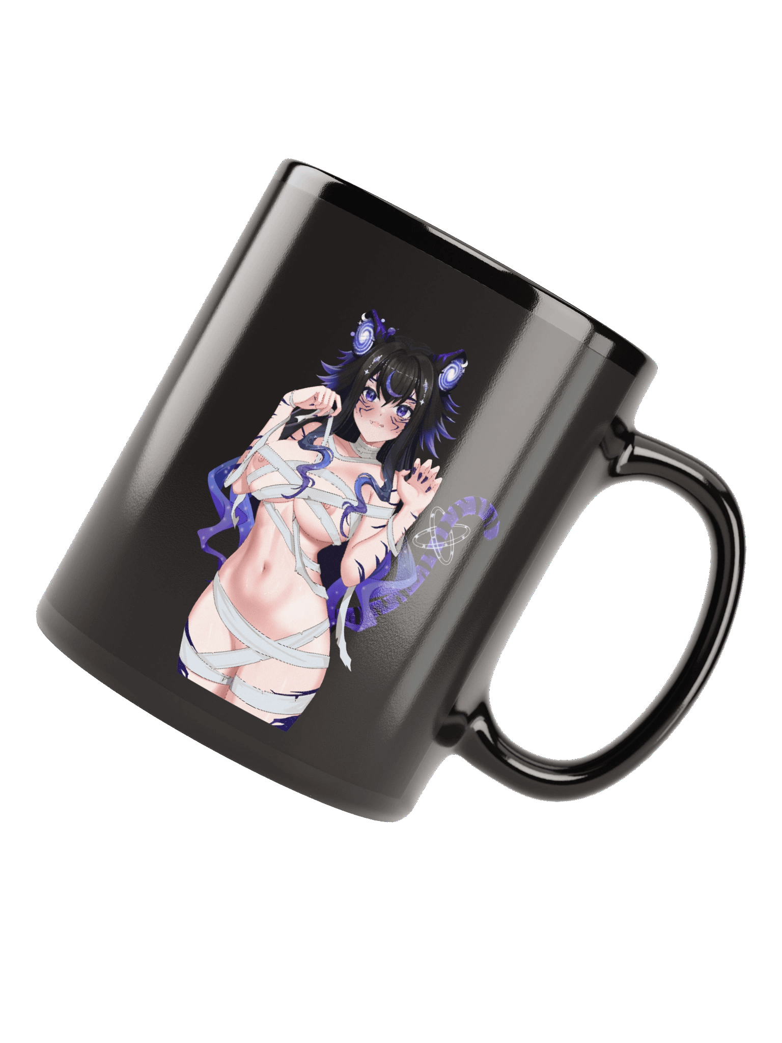 Spicy++ Mummy Moona no Background | Black Glossy Mug product image (7)