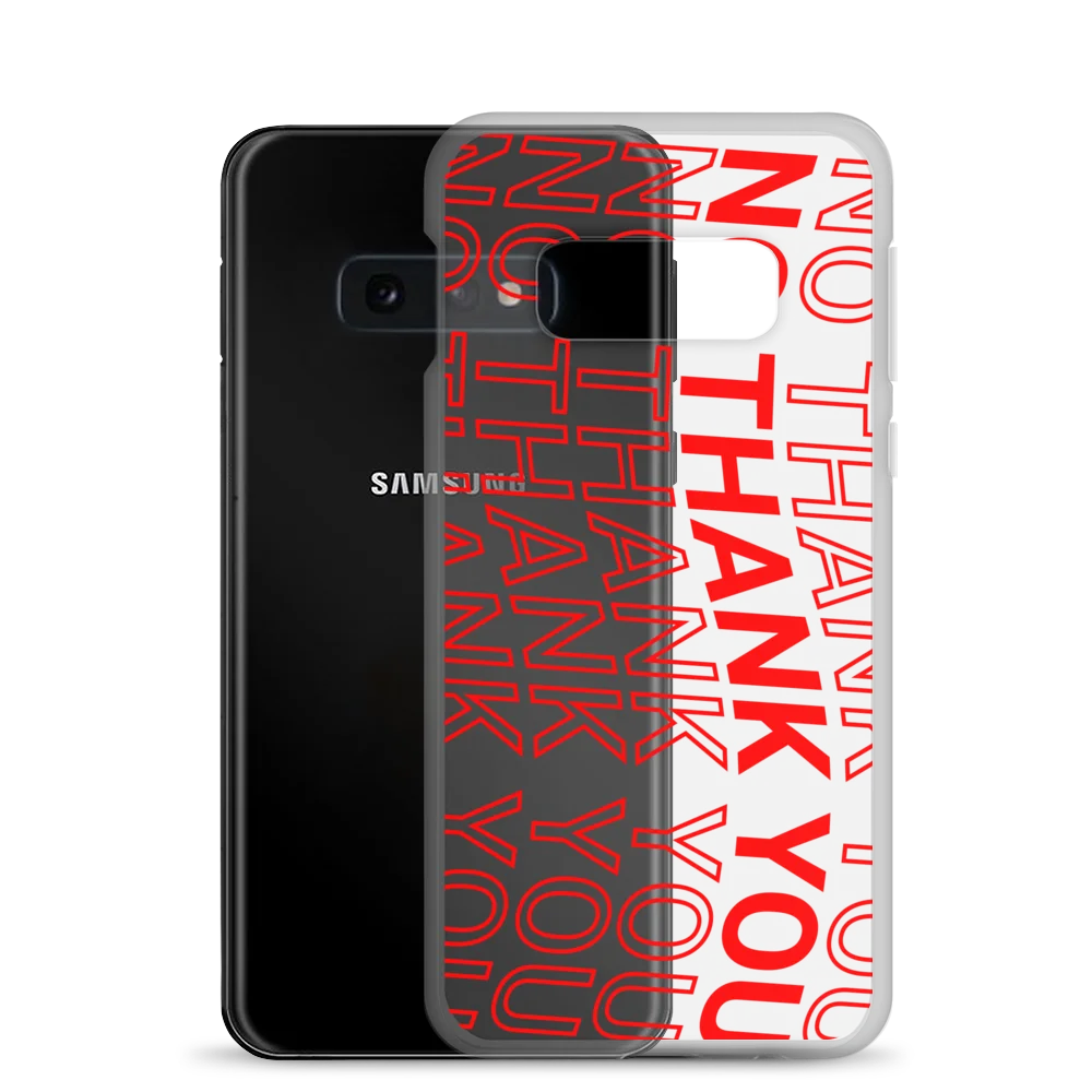 No Thank You Samsung Case product image (2)