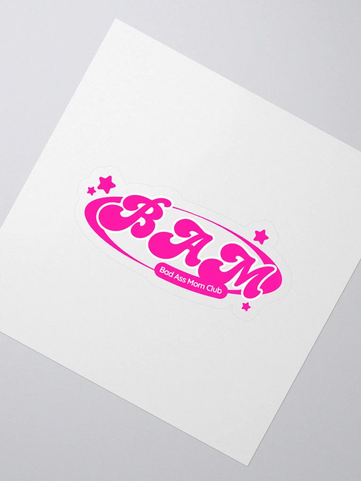 BAM (Bad Ass Mom Club) sticker product image (2)