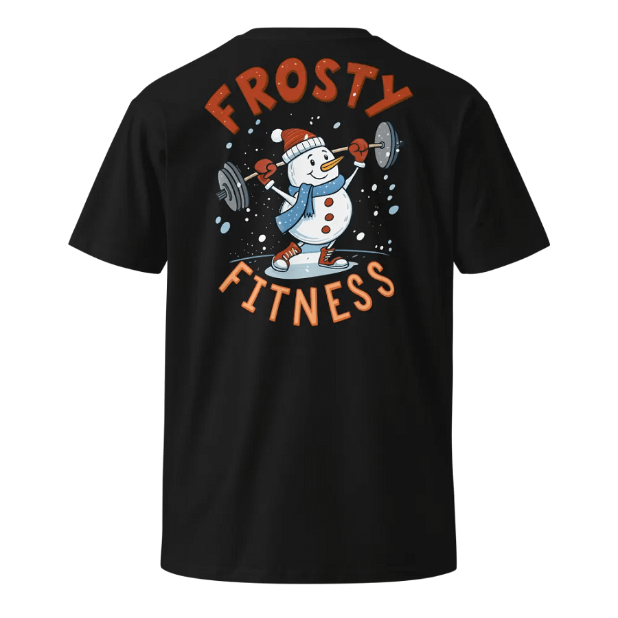 Frosty Fitness Snowman T-Shirt product image (2)