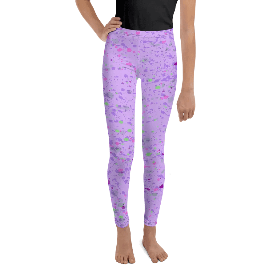 Youth Leggings - Lavender Splash product image (9)