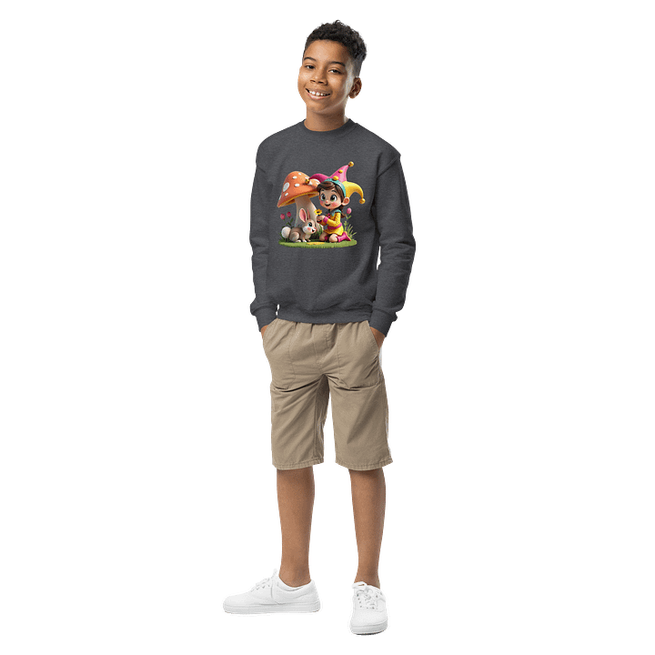 JessyJesty “Hopsie Bunny” Youth Sweatshirt – Cozy, Cute & Full of Joy product image (1)