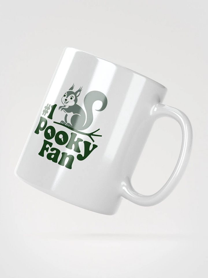 Pooky Fan White Glossy Mug product image (4)