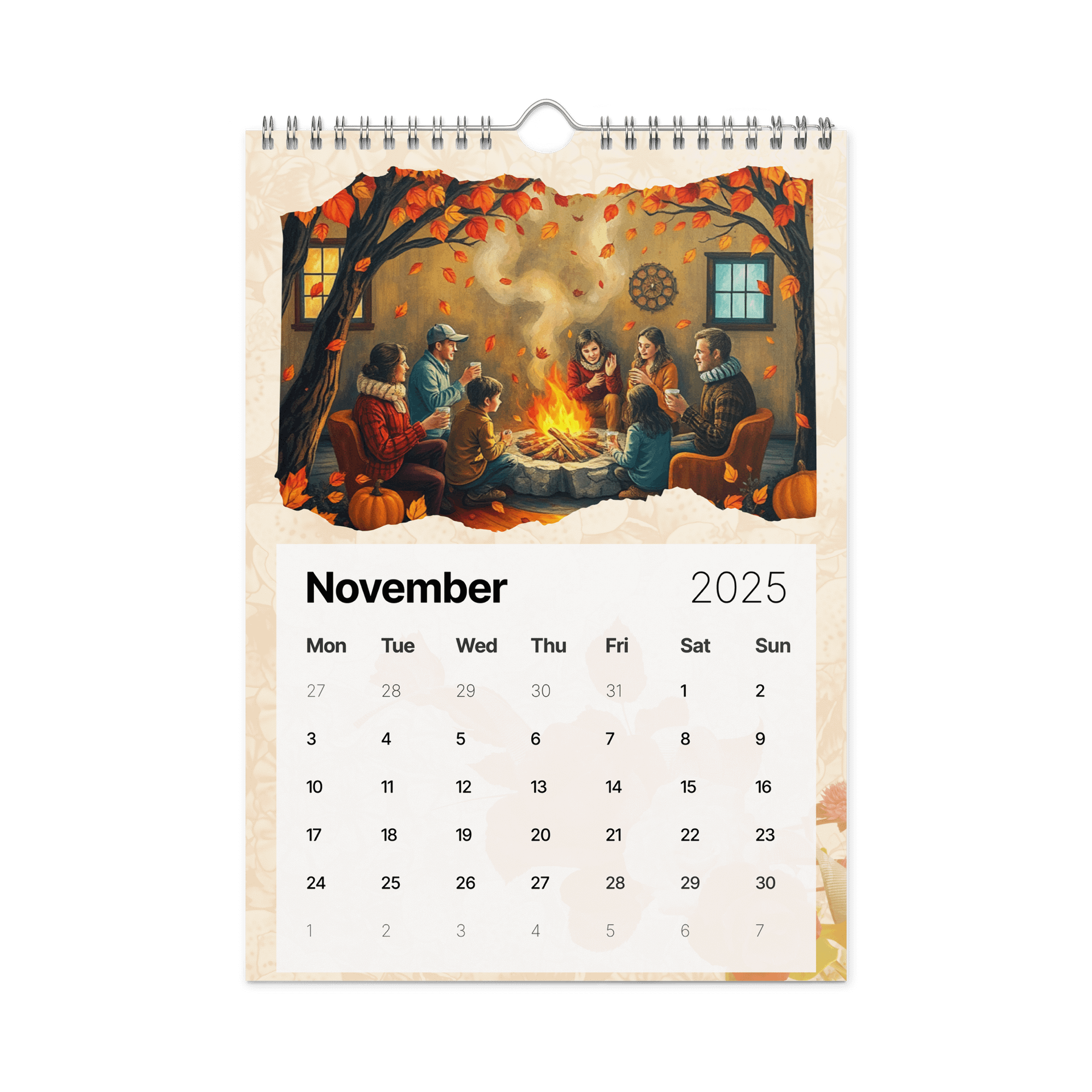 FOLK ART WALL CALENDAR 2026 product image (11)