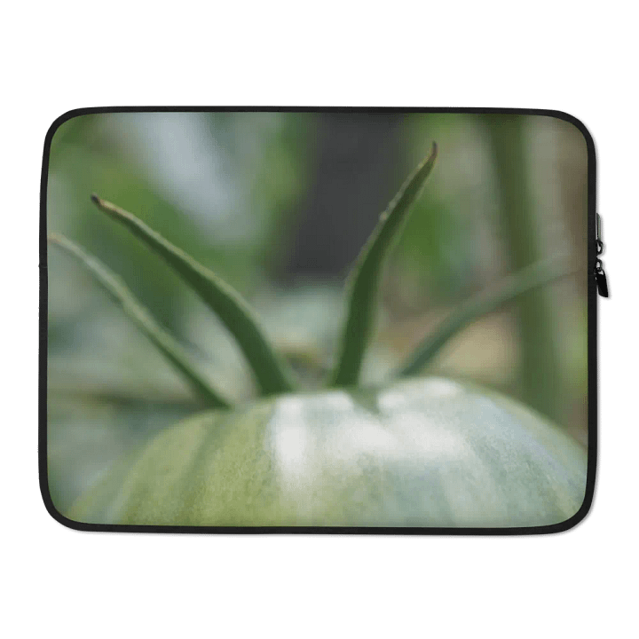Green Tomato Laptop Sleeve product image (2)