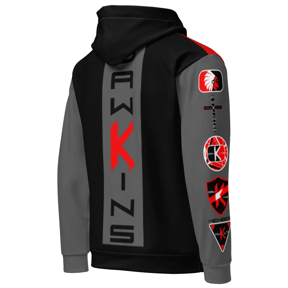 Dawkins Gray Stripe Hoodie 2 product image (5)