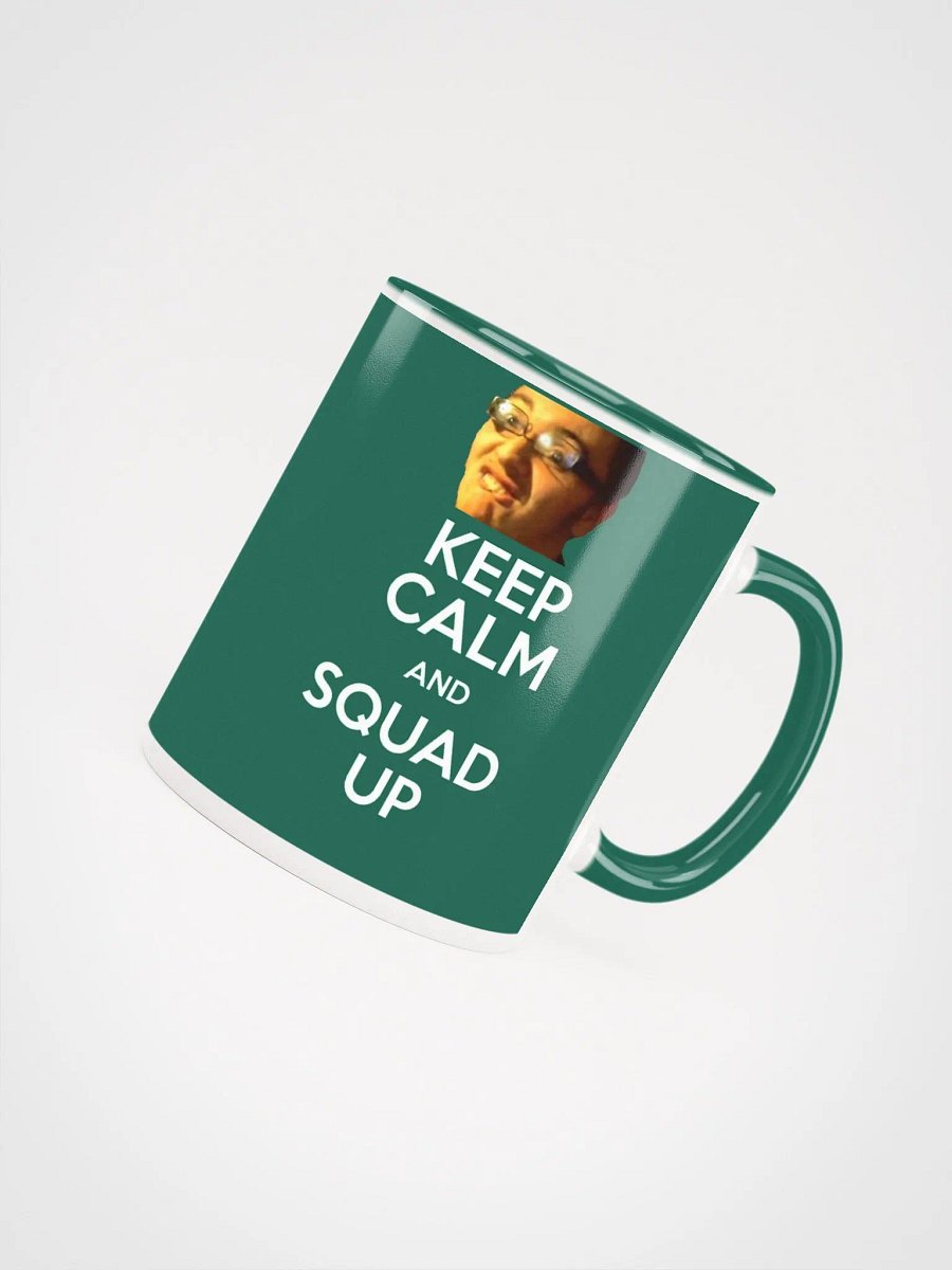Keep Calm & Squad Up Mug (Green) product image (4)