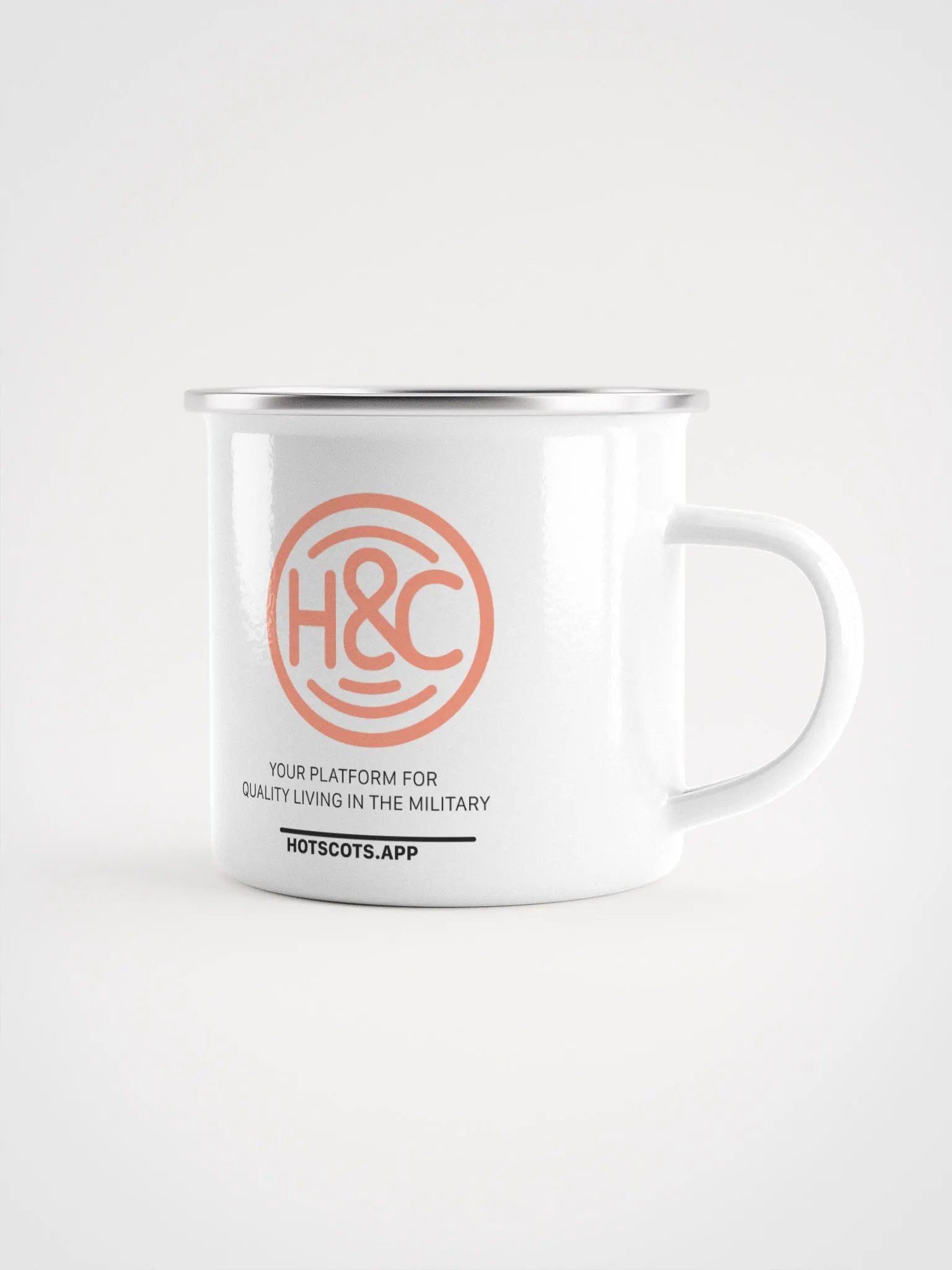 Hots&Cots Enamel Mug product image (3)