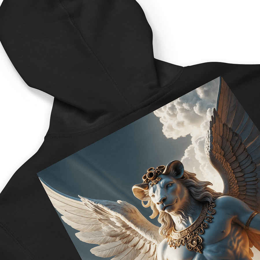 Mythical Lion Winged Zip-Up Hoodie product image (3)