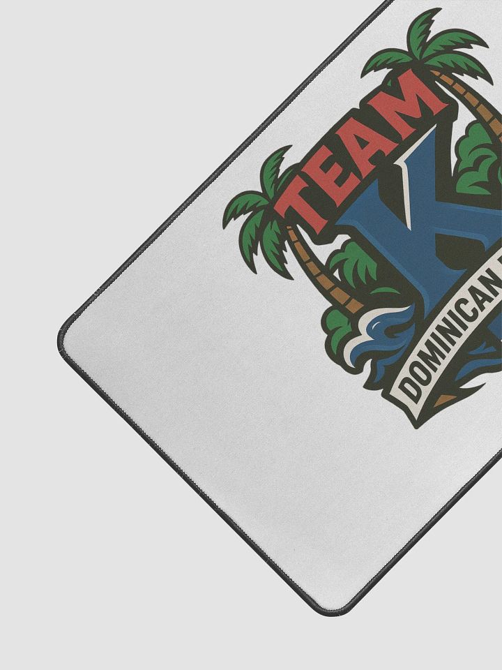 TEAM K Dominican Republic Desk Mat 12" x 22" product image (2)