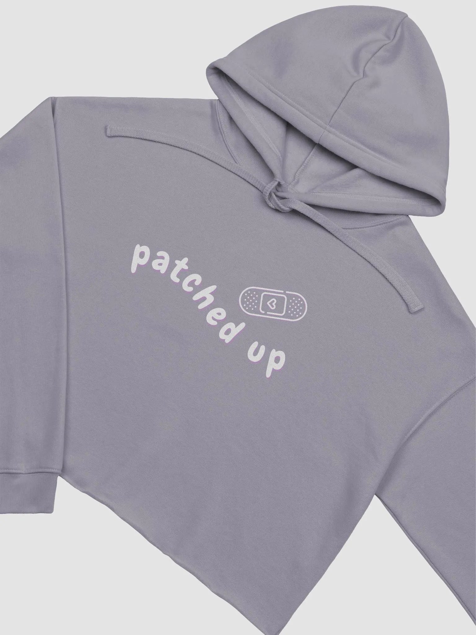Patched Up Cropped Hoodie product image (3)