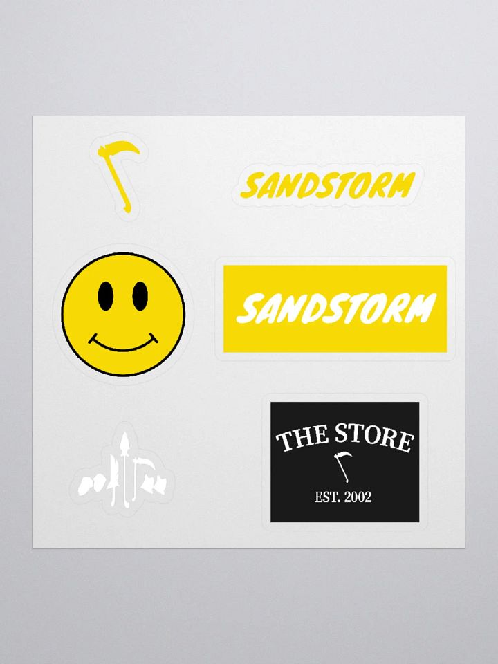 Sandstorm Sticker Sheet product image (1)