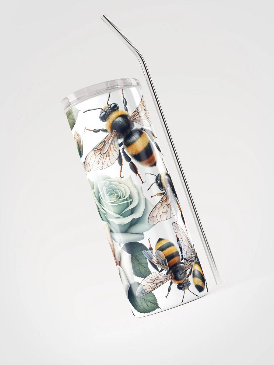 Buzzing Rose Garden Stainless Steel Tumbler product image (4)