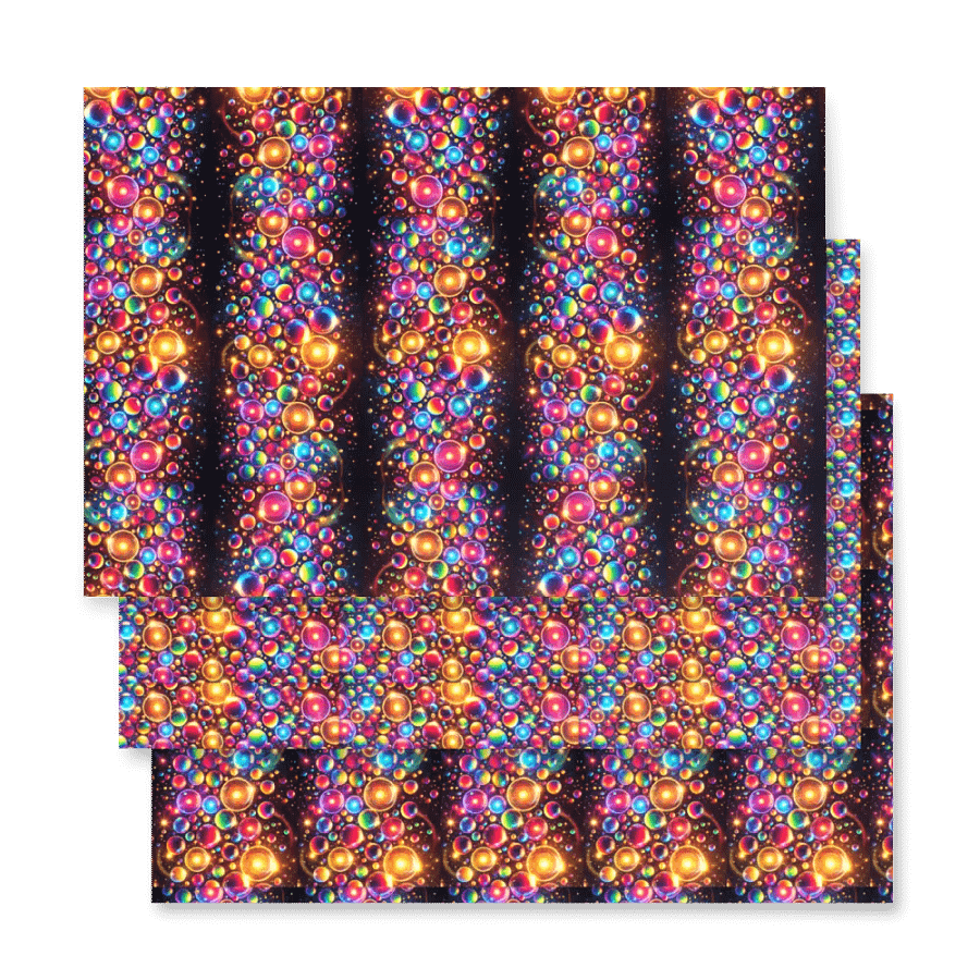 Colorful Circles Wrapping Paper Set product image (4)