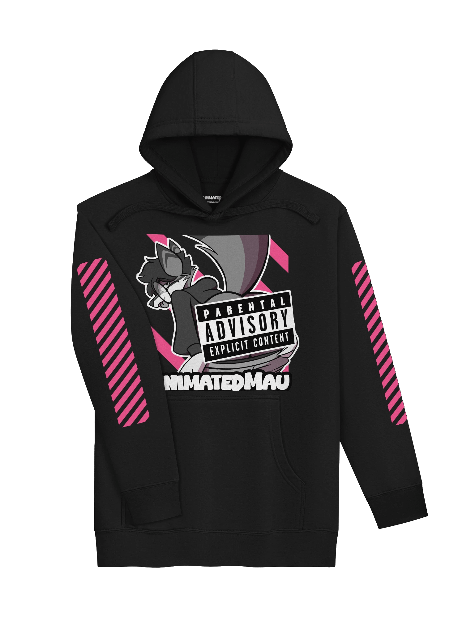 Parental Advisory Hoodie 🐺🚫 product image (3)