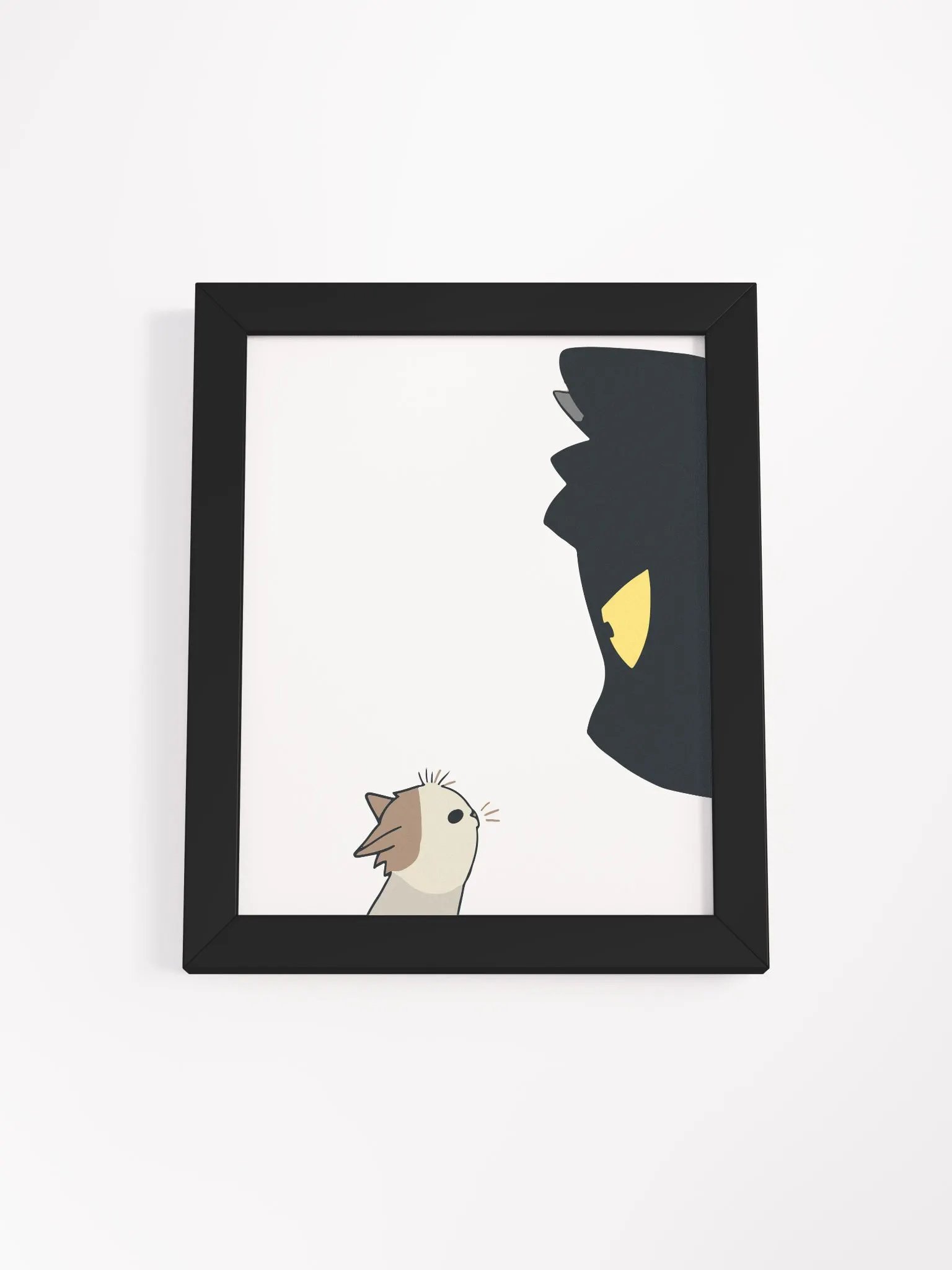 "Gaze" – A Heartwarming Cat Illustration for POD Printing product image (10)