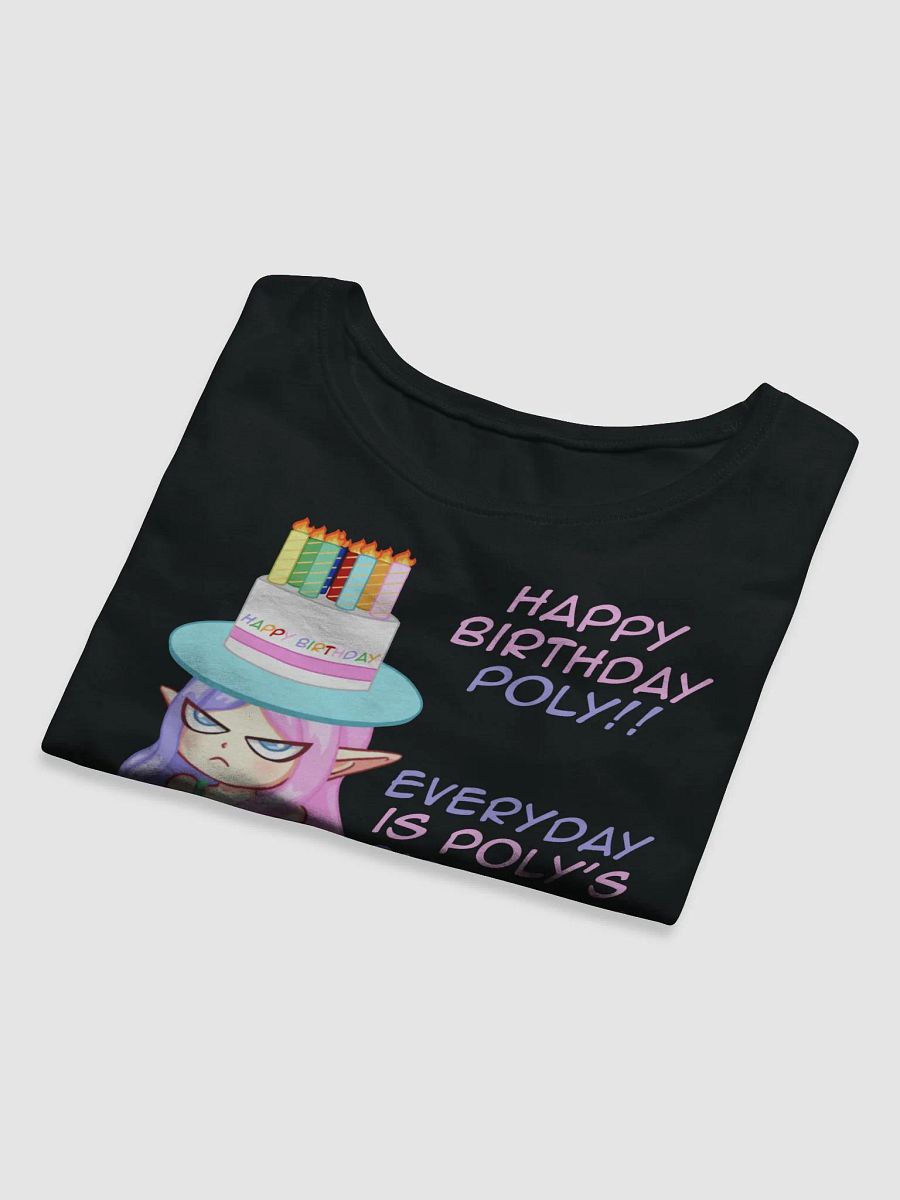 Happy Birthday Poly - Crop T shirt product image (9)