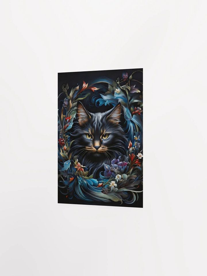 Night Blooms and Feline Dreams Poster product image (5)