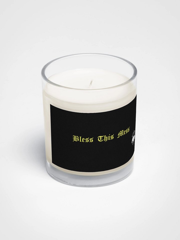 "Bless This Mess" Unscented Mood Candle product image (2)