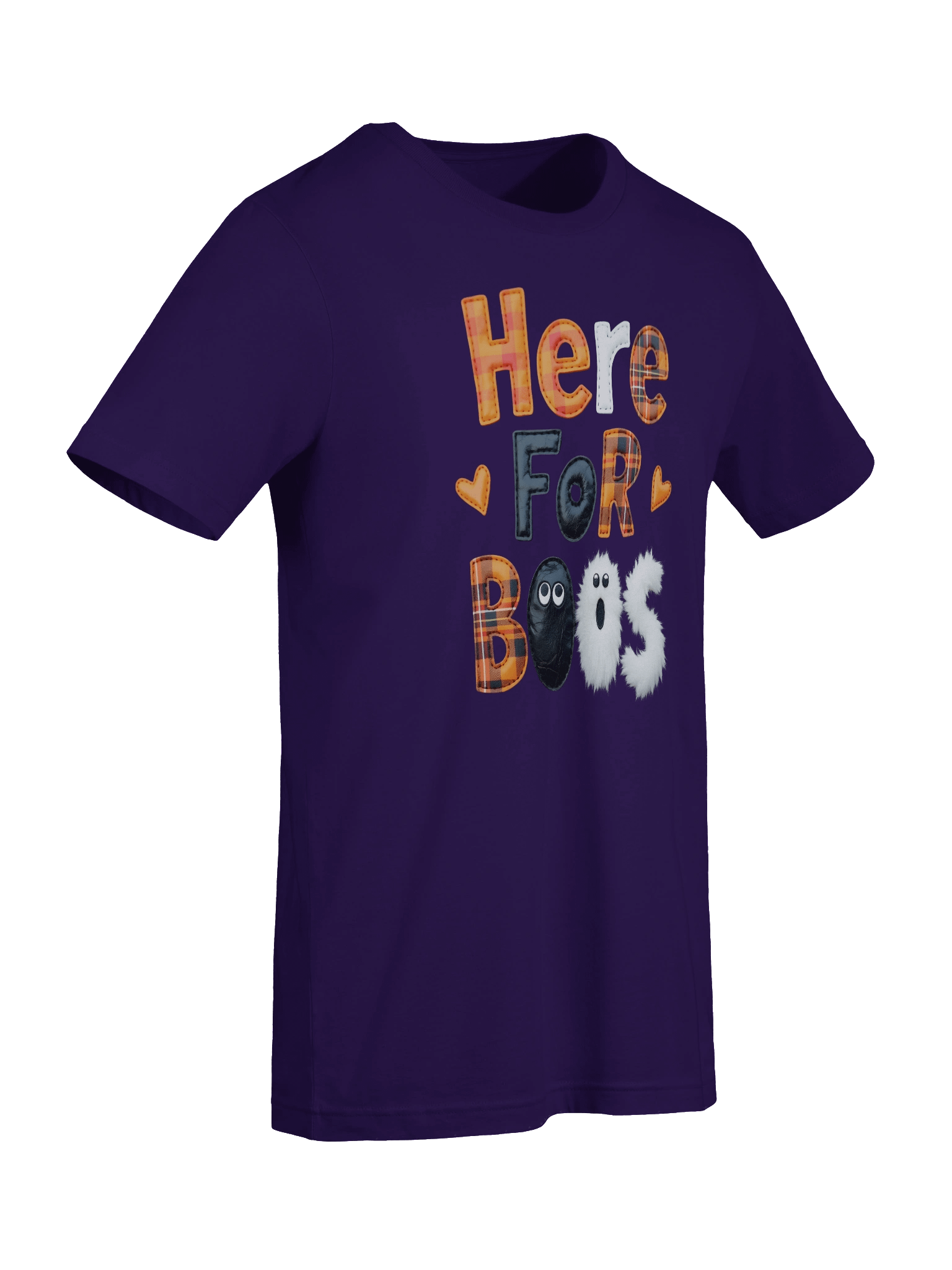 Boo-tiful Plaid Ghost T-Shirt product image (92)