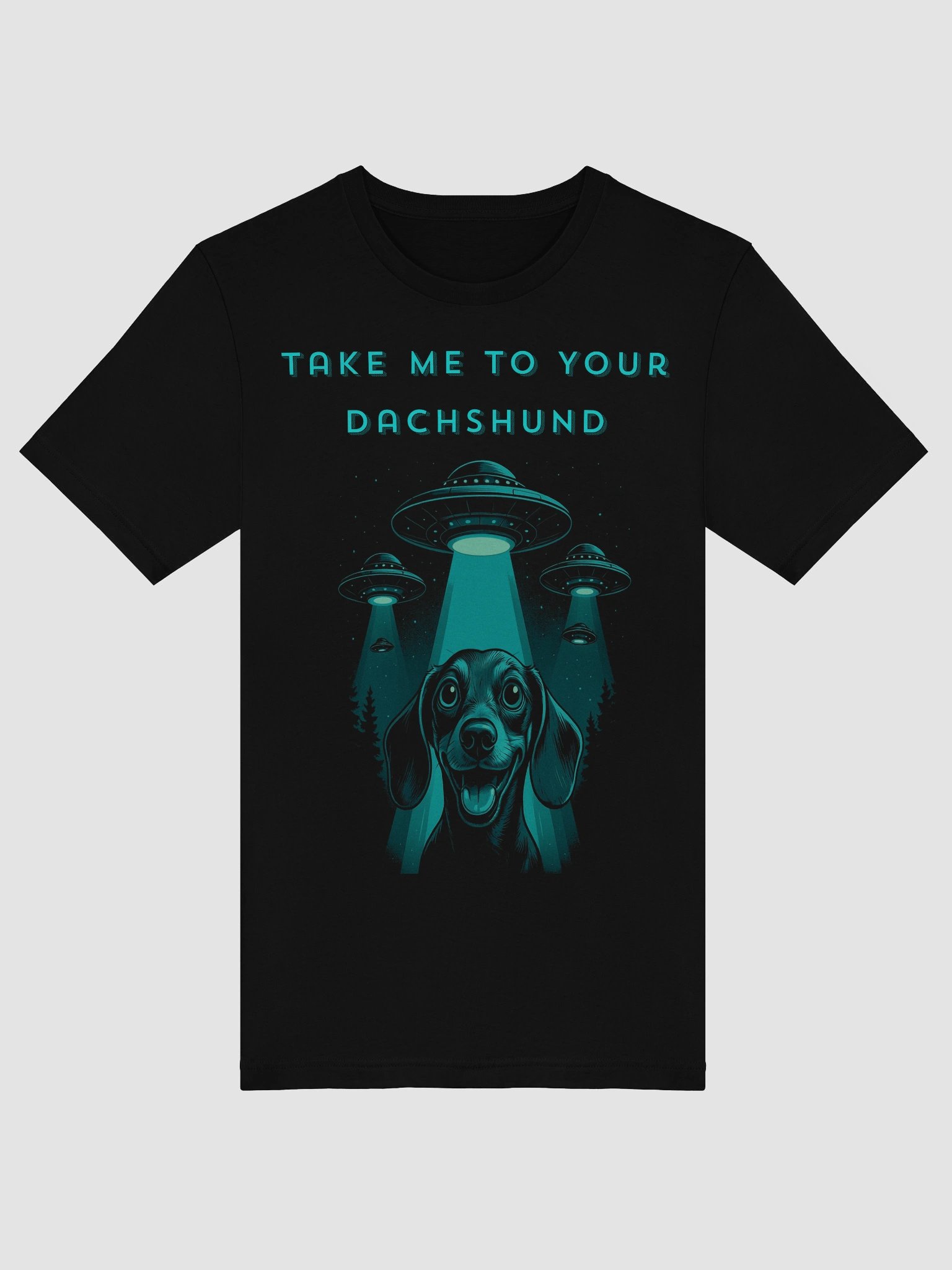 "Take Me to Your Dachshund" – Alien Abduction T-Shirt for Dog Lovers product image (5)