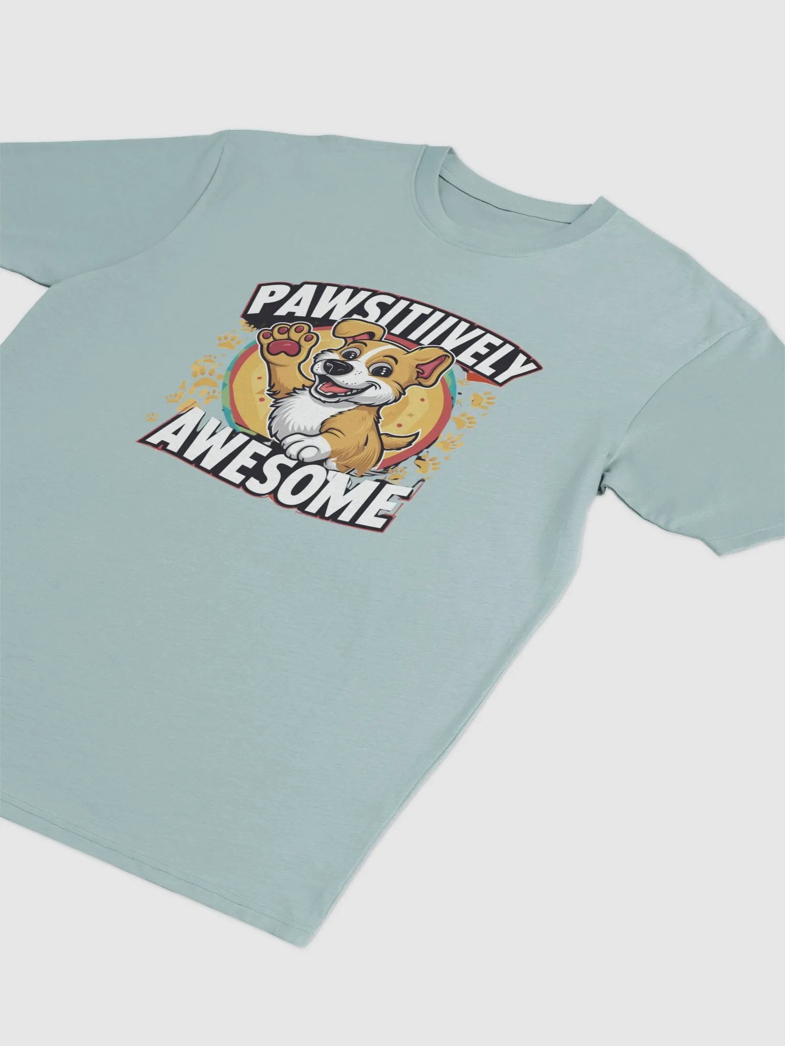 Pawsitively Awesome Dog Graphic Tee product image (17)